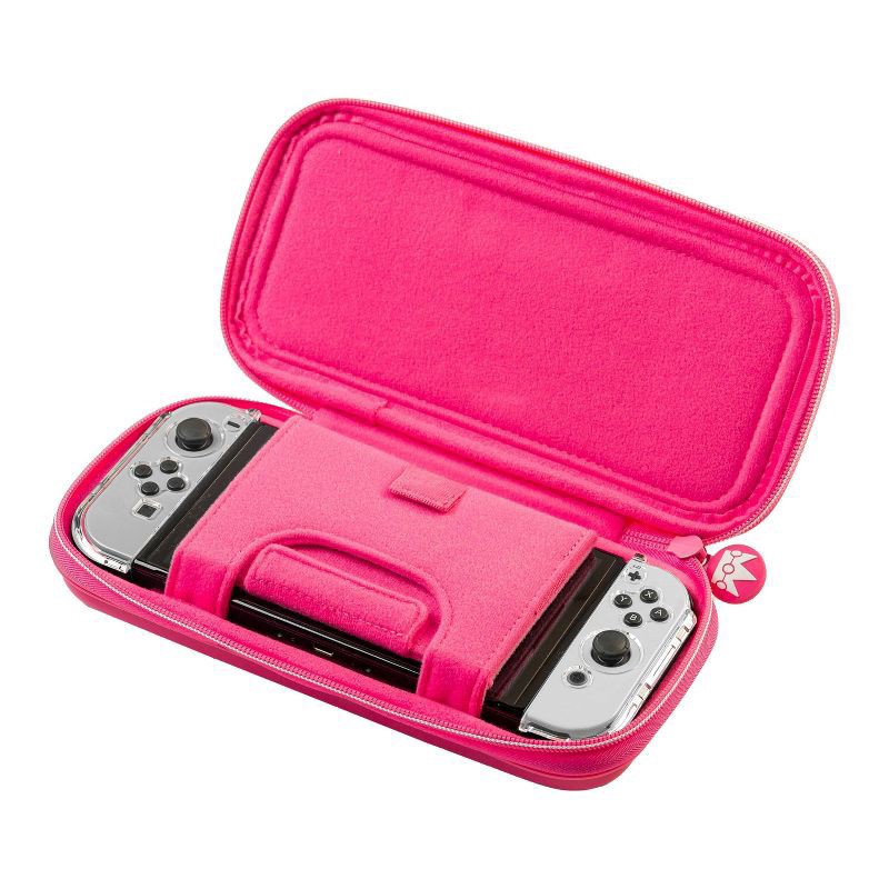 slide 6 of 7, RDS Industries Game Traveler Deluxe Travel Case for Nintendo Switch - Princess Peach Showtime, 1 ct