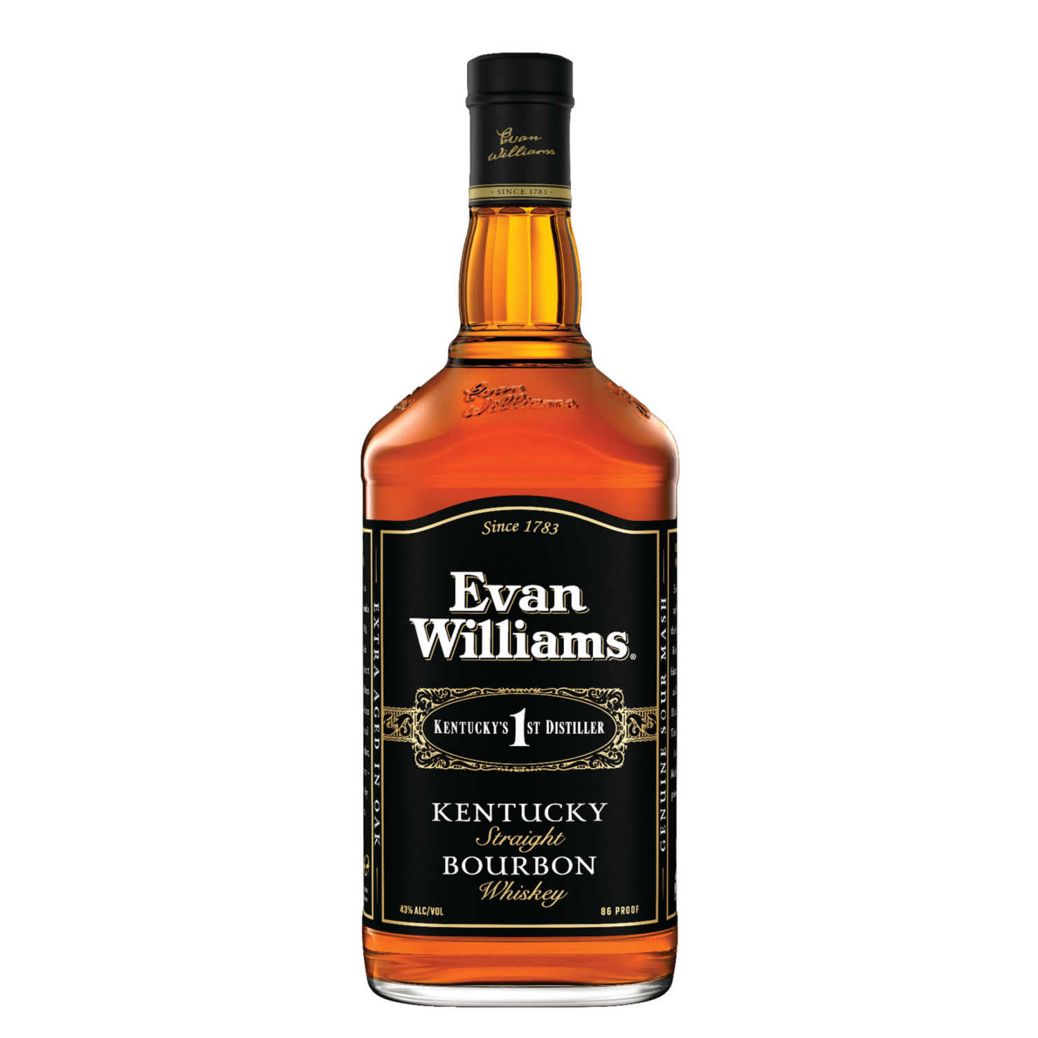 slide 4 of 5, Evan Williams Whiskey 1.75 lt, 1.75 liter