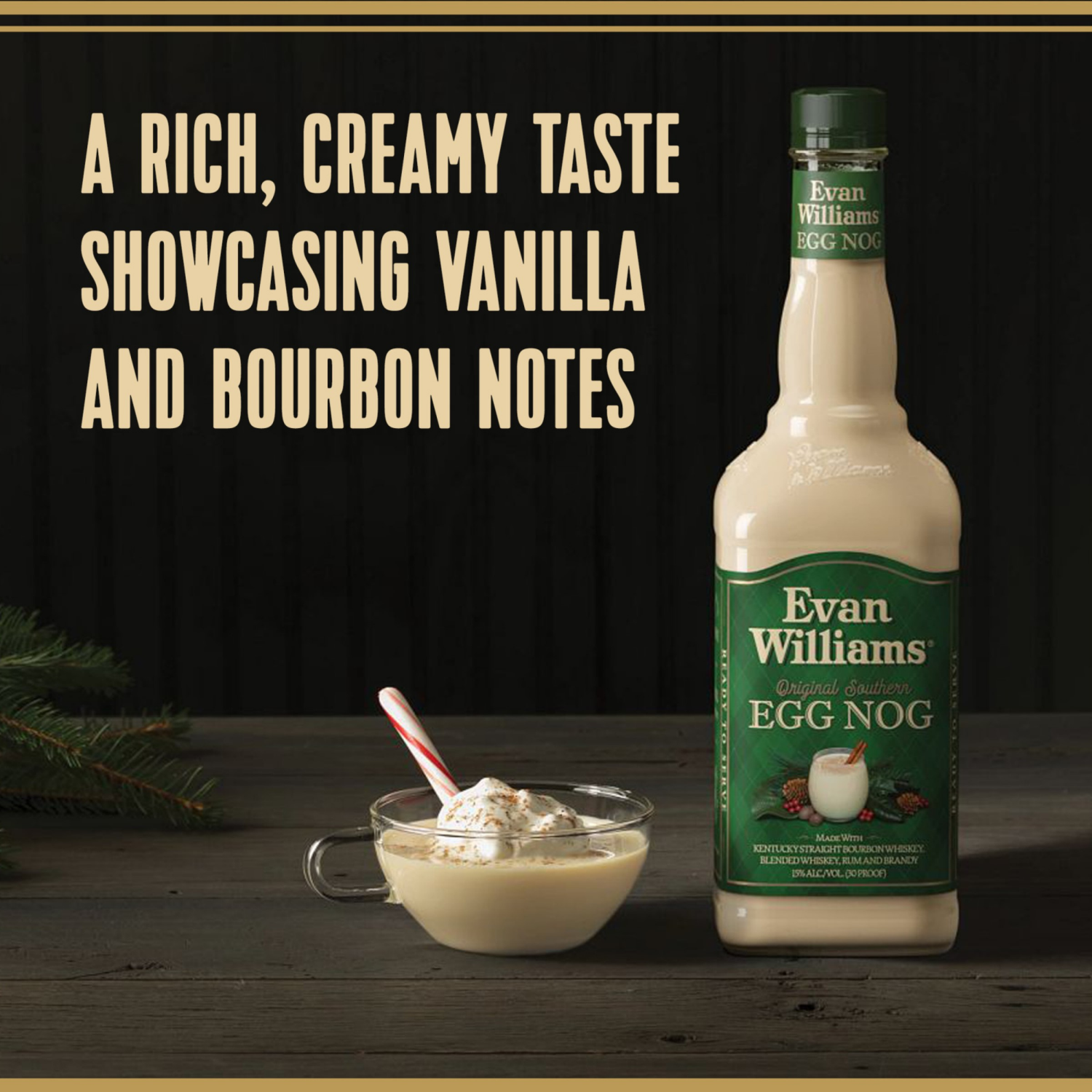 slide 6 of 8, Evan Williams Egg Nog 1 ea, 1 ct