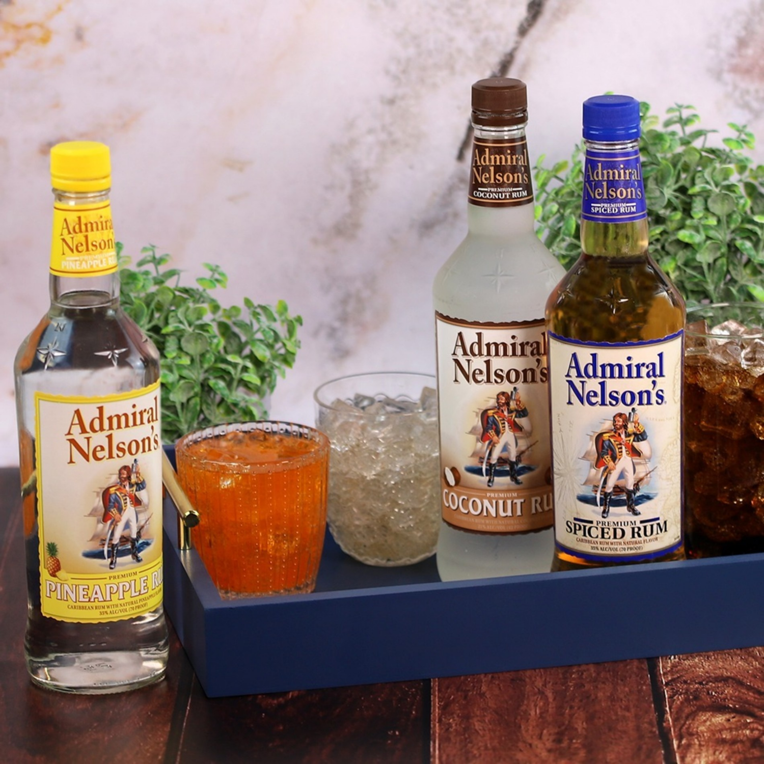 slide 3 of 5, Admiral Nelson's Spiced Rum 750 ml, 750 ml