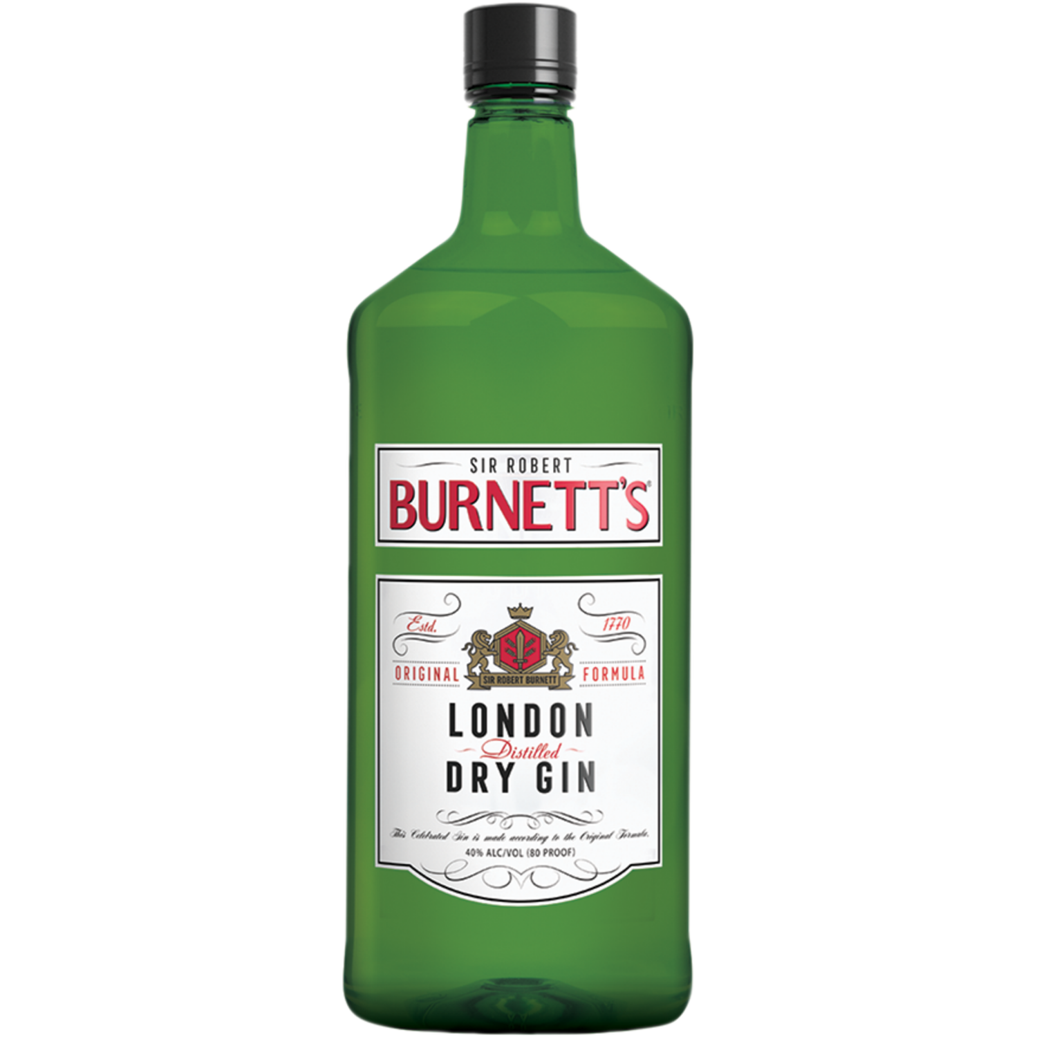 slide 2 of 2, Burnett's London Dry Gin, 1.75 liter