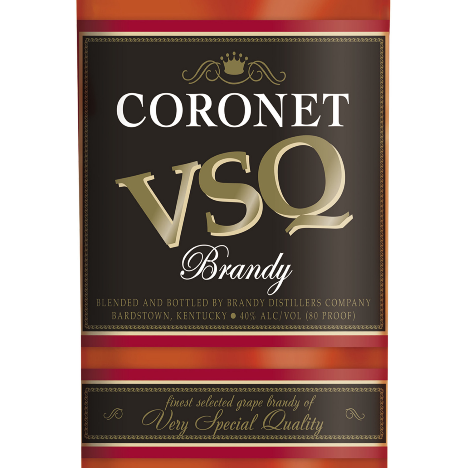 slide 2 of 2, Coronet VSQ Brandy 1 lt, 1 l