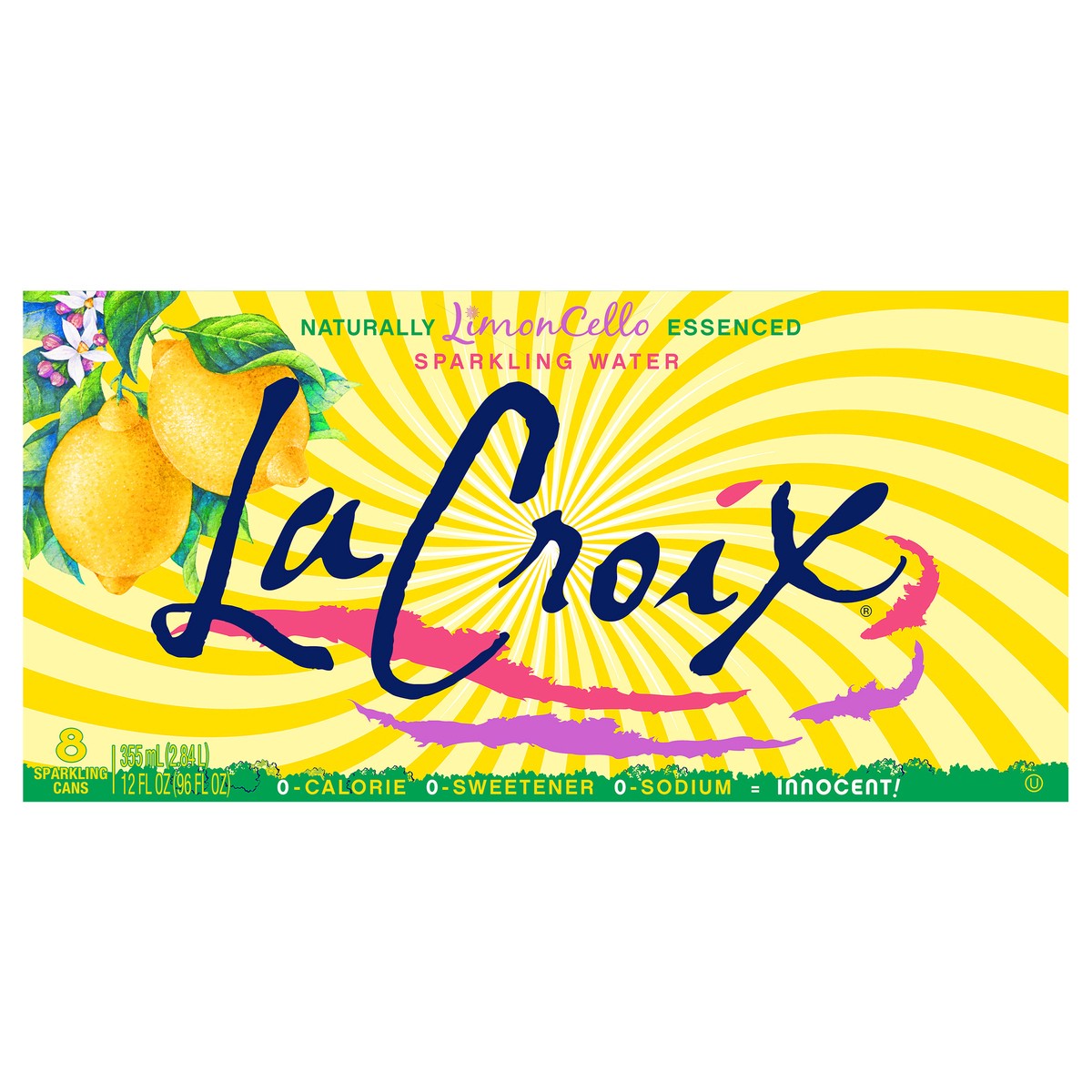 slide 2 of 10, La Croix Limoncello - 8 ct, 8 ct