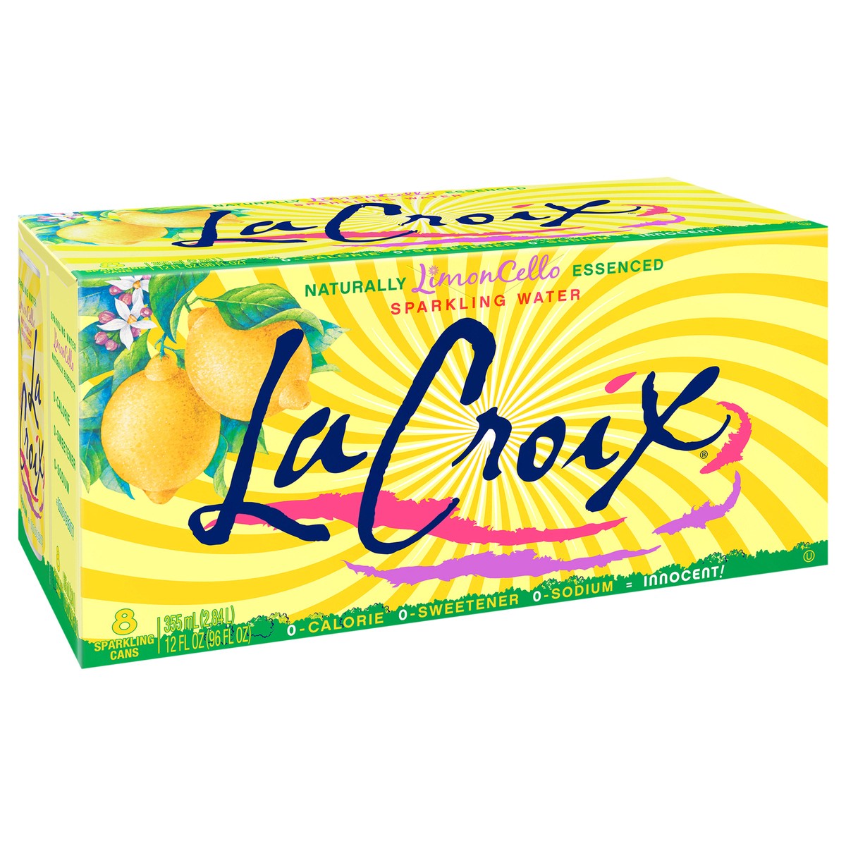 slide 6 of 10, La Croix Limoncello - 8 ct, 8 ct