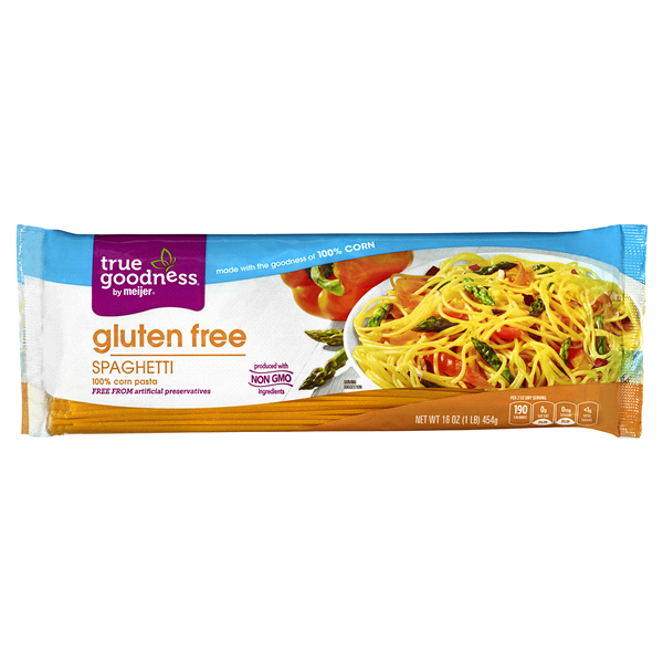 slide 1 of 1, True Goodness Gluten Free Spaghetti Pasta, 16 oz