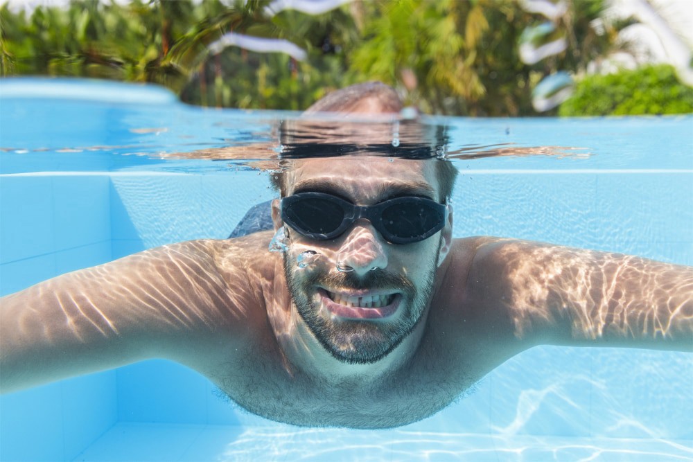 slide 3 of 6, Bestway Accelara Goggles, 1 ct