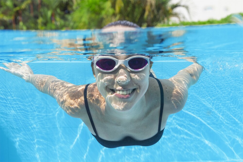 slide 5 of 6, Bestway Accelara Goggles, 1 ct