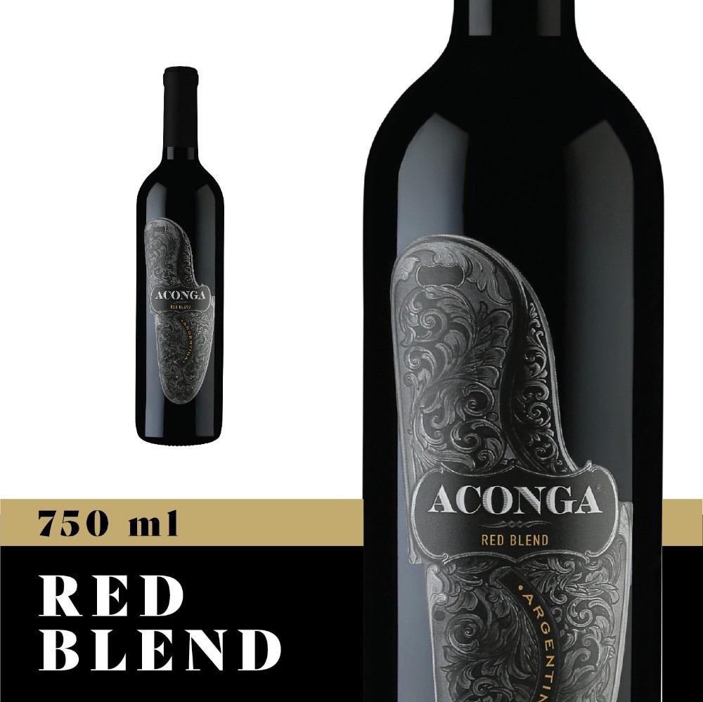 slide 4 of 6, Aconga Red Blend, 750 ml