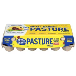 Pete and Gerry's Brown Pasture Raised Large Eggs 18 ct