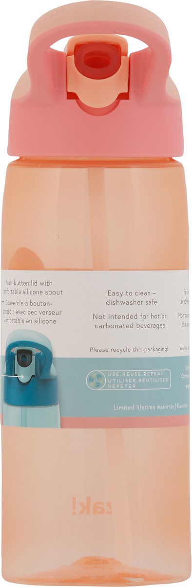 slide 12 of 12, Zak! Designs Everyday Smiles 25 Ounce Bottle 1 ea, 1 ct