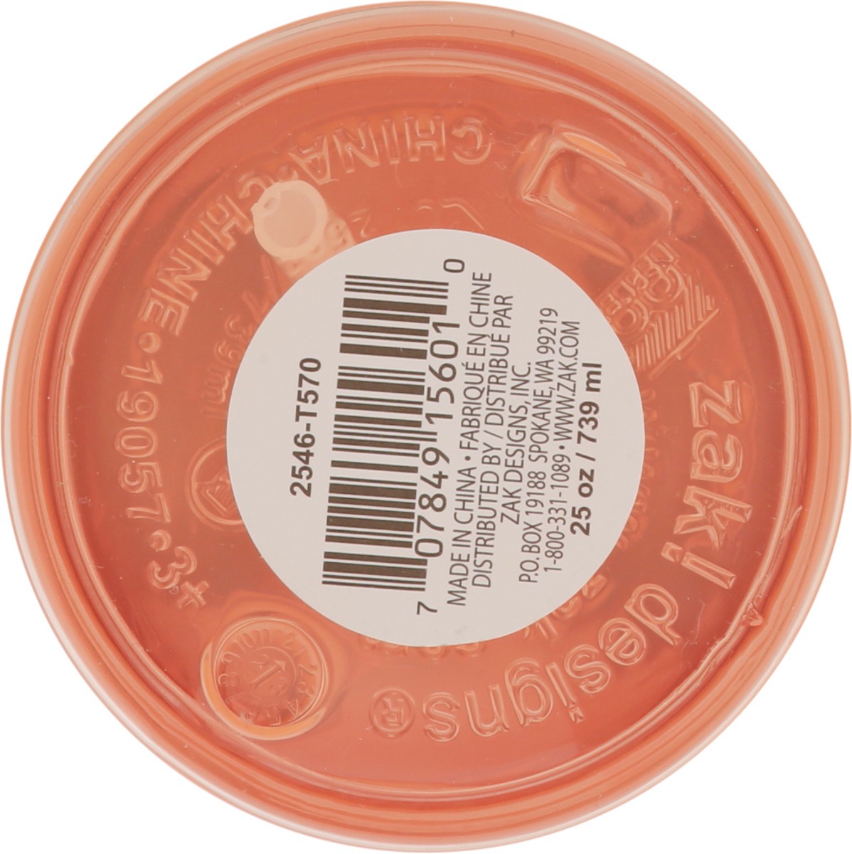 slide 6 of 12, Zak! Designs Everyday Smiles 25 Ounce Bottle 1 ea, 1 ct