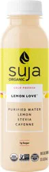 Suja Organic Lemon Love Cold-Pressed Juice Drink - 12 fl oz