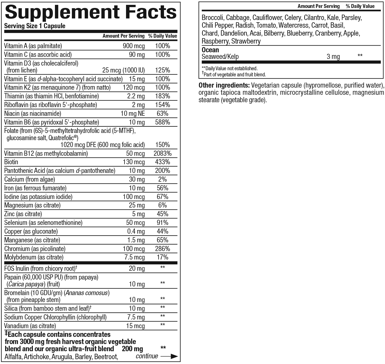 slide 2 of 2, Whole Earth & Sea Women''s Once A Day Multivitamin & Mineral, 217 g