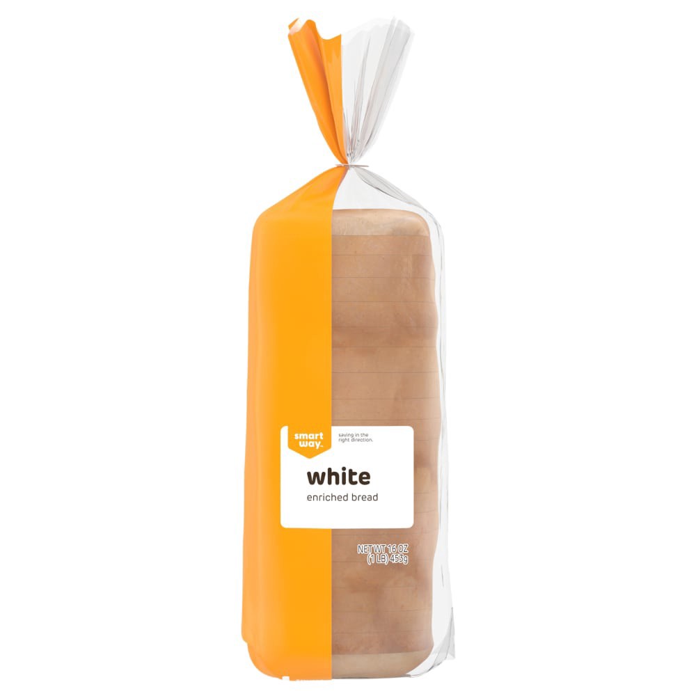 slide 1 of 1, Smart Way™ Enriched White Bread, 16 oz