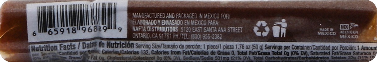 slide 2 of 6, Mi Dulce México Candy Roll 1.76 oz, 1.76 oz