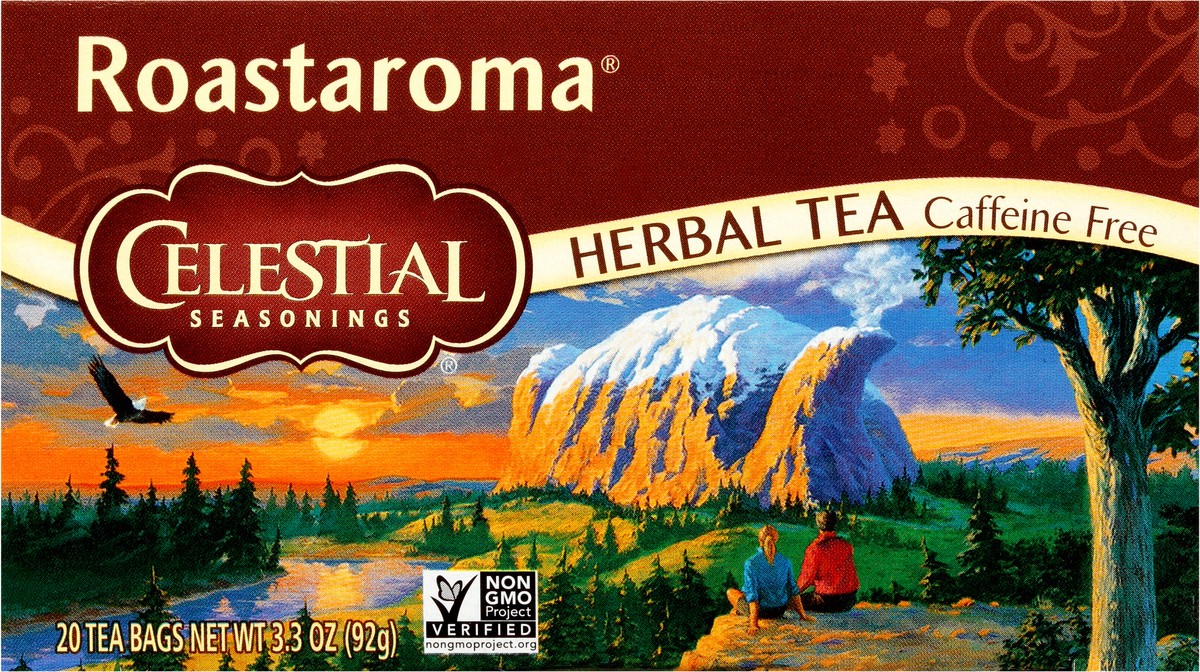 slide 4 of 8, Celestial Seasonings Roastaroma Caffeine Free Herbal Tea - 20 ct, 20 ct