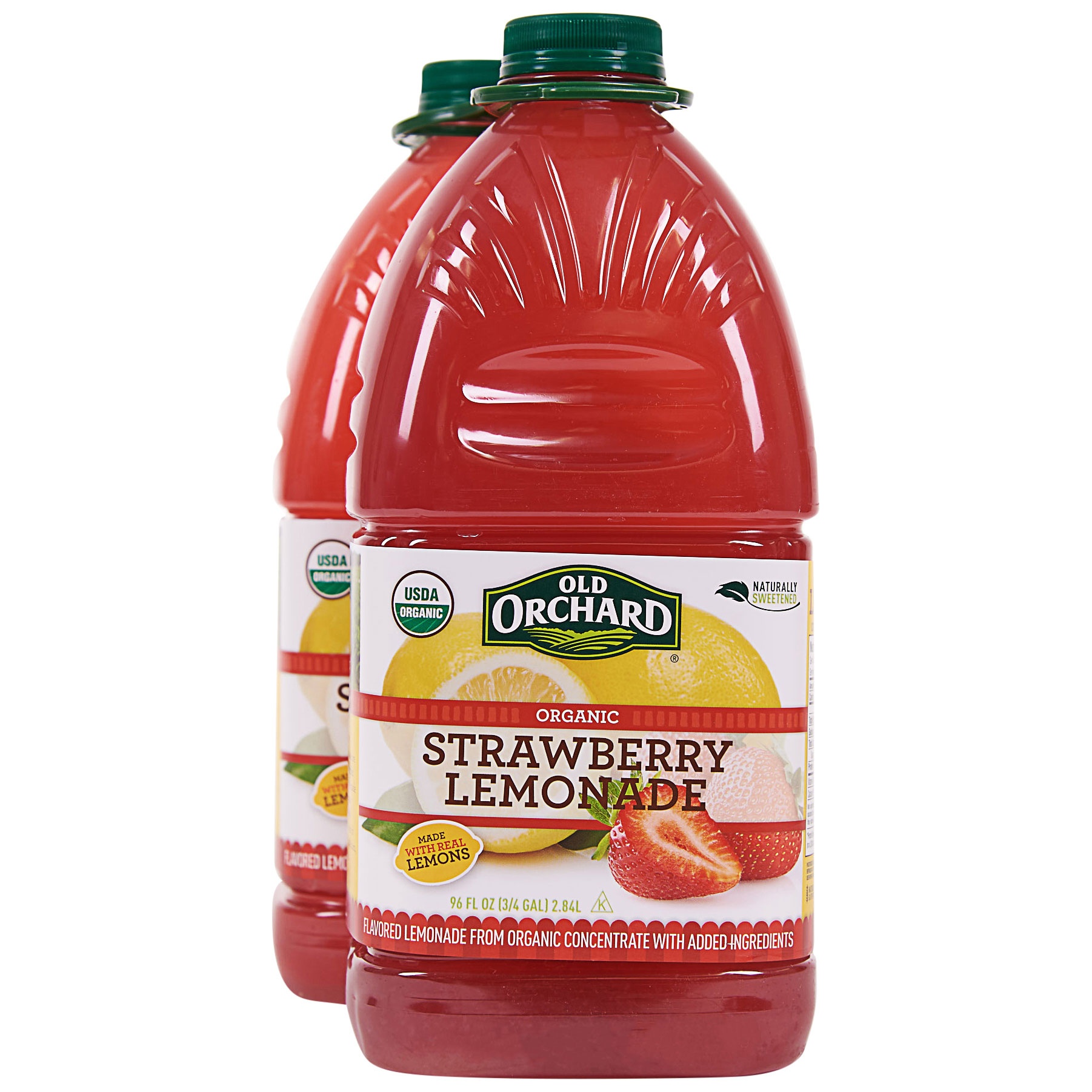 slide 1 of 1, Old Orchard Organic Strawberry Lemonade, 