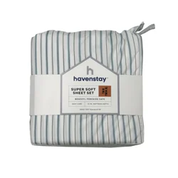 Havenstay Sheets, Twin/Twin XL, Classic Stripe