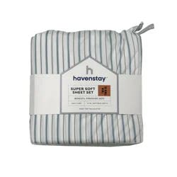 Havenstay Sheets, Twin/Twin XL, Classic Stripe