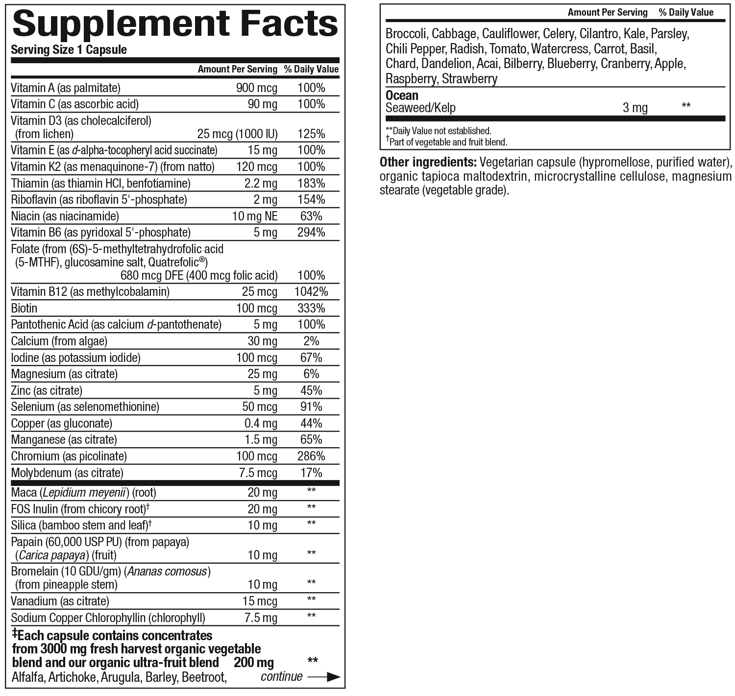 slide 2 of 2, Whole Earth & Sea Men''s Once A Day Multivitamin & Mineral, 217 g