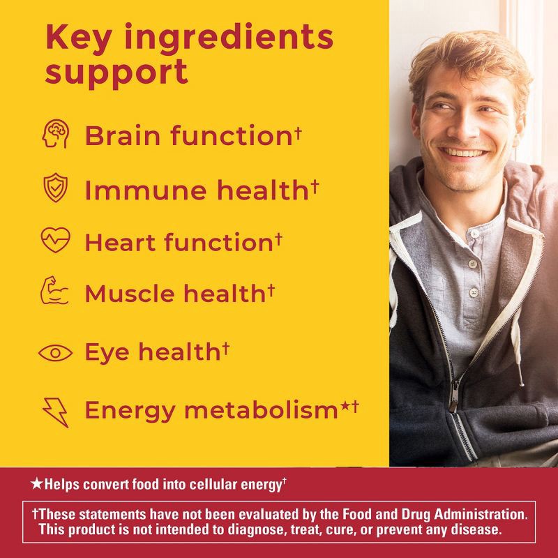 slide 5 of 9, Nature Made Advanced Multivitamin Gummies For Him with Magnesium, 90 Count, 90 ct