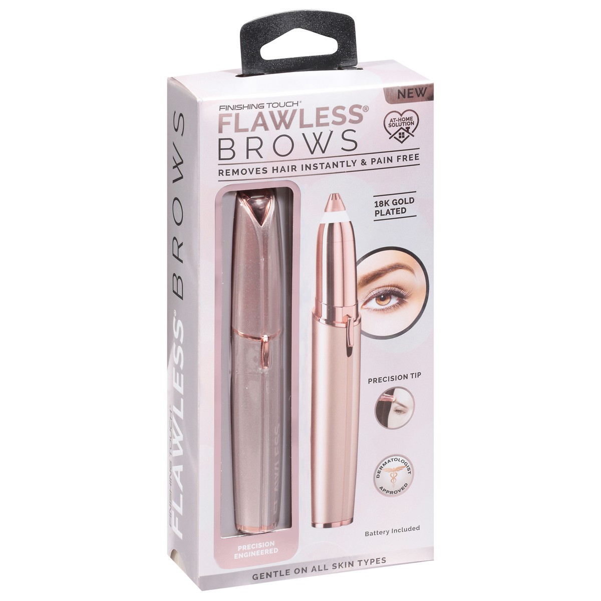 slide 12 of 12, Flawless Finishing Touch Brows Hair Remover 3 Pieces, 1 ct