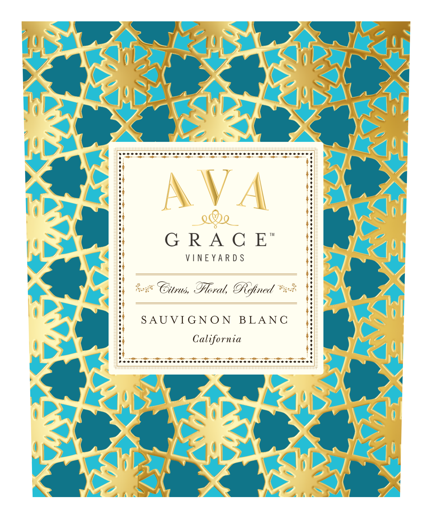 slide 2 of 5, AVA Grace Vineyards Sauvignon Blanc White Wine, 750 ml