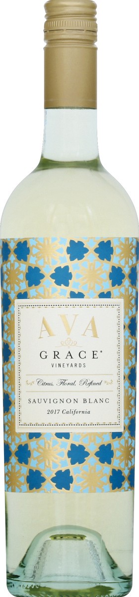 slide 4 of 7, Ava Grace Sauvignon Blanc, White Wine, California 2019, 1 ct, 750ml Bottle, 750 ml