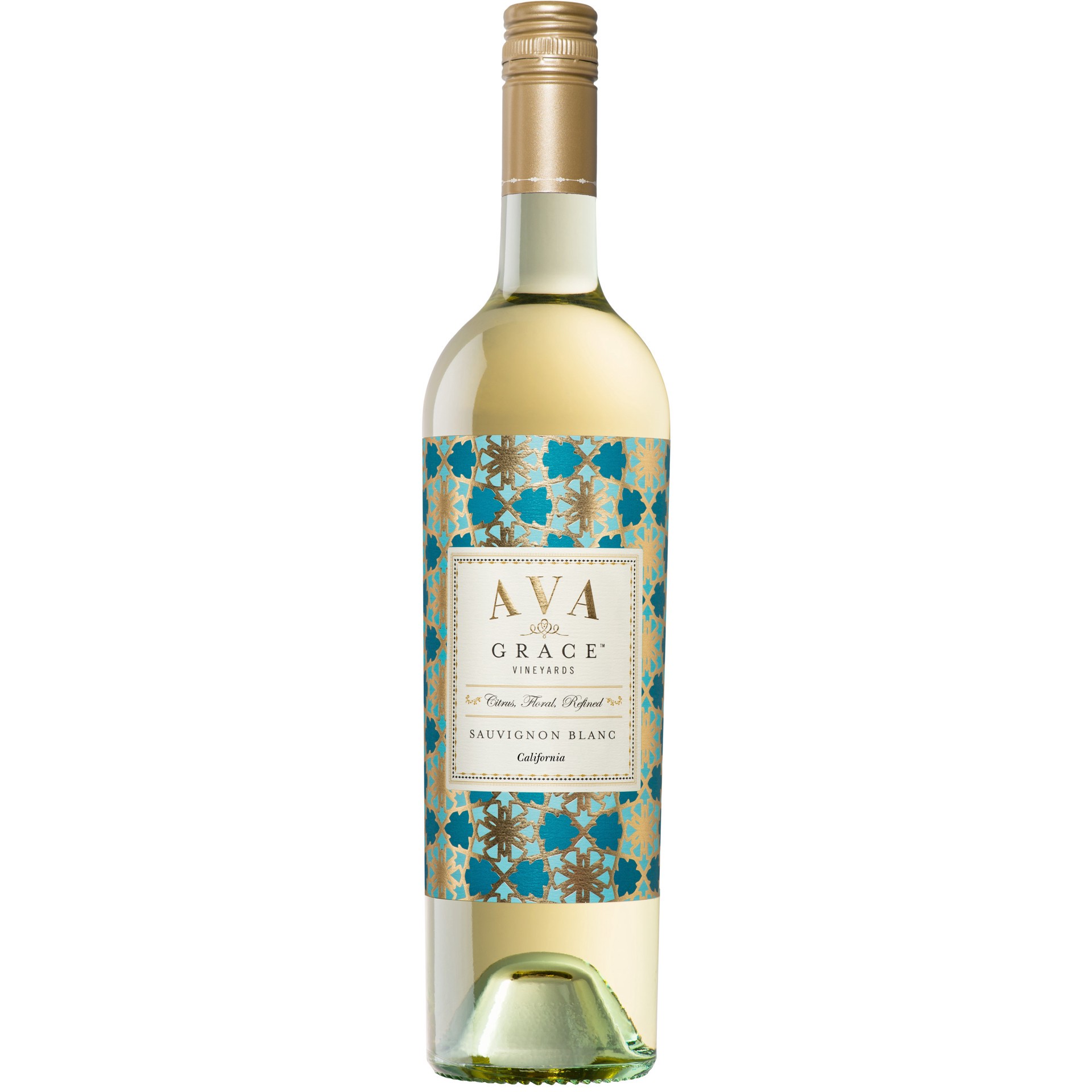 slide 1 of 7, Ava Grace Sauvignon Blanc, White Wine, California 2019, 1 ct, 750ml Bottle, 750 ml