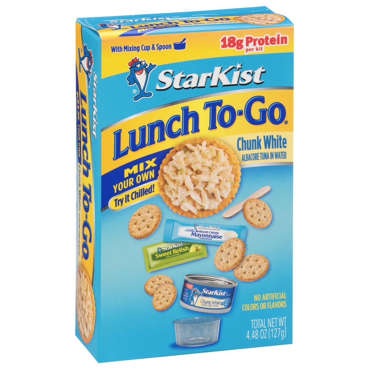 slide 4 of 9, StarKist Lunch To-Go Chunk White Albacore Tuna in Water Lunch Kit 1 ea, 1 ct