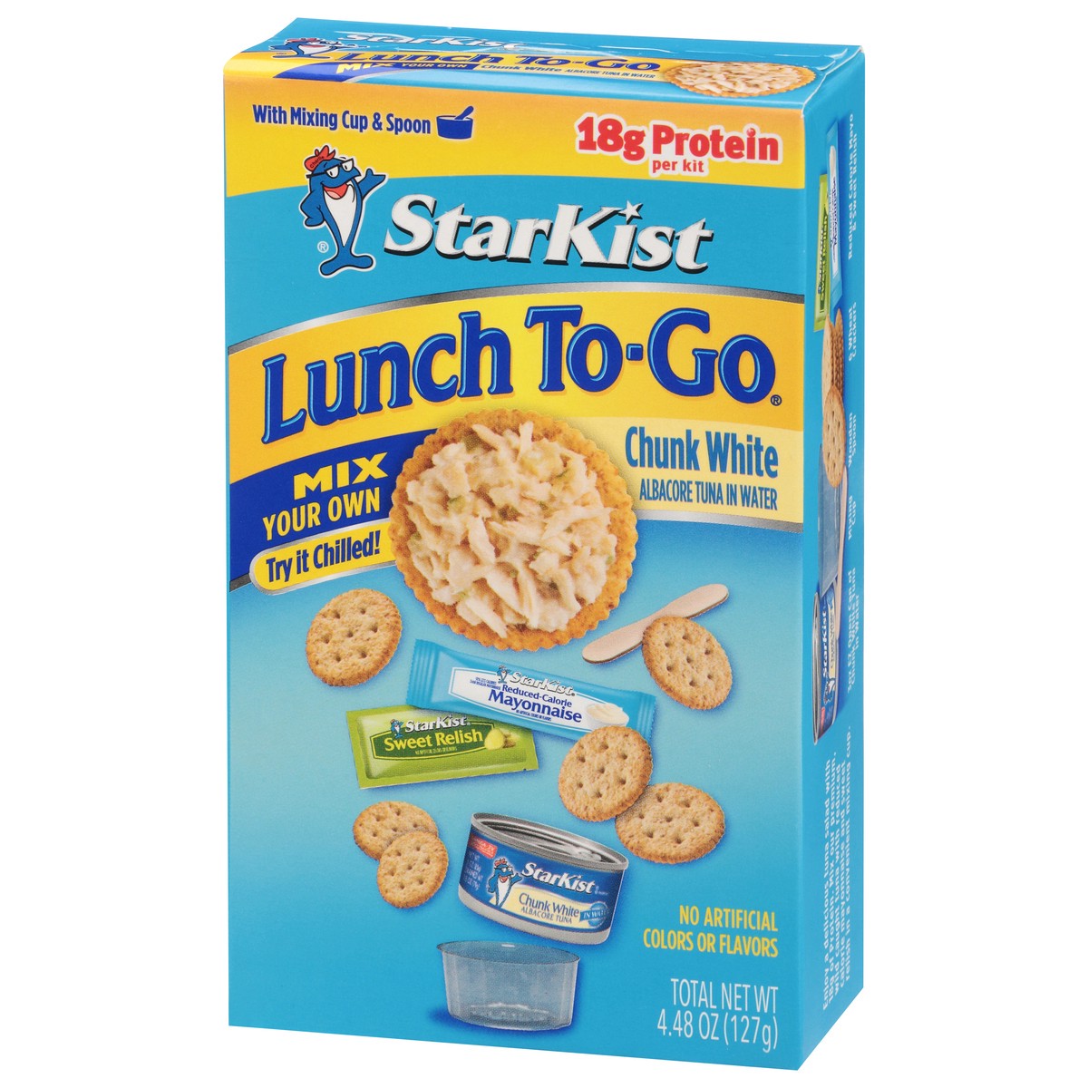 slide 8 of 9, StarKist Lunch To-Go Chunk White Albacore Tuna in Water Lunch Kit 1 ea, 1 ct