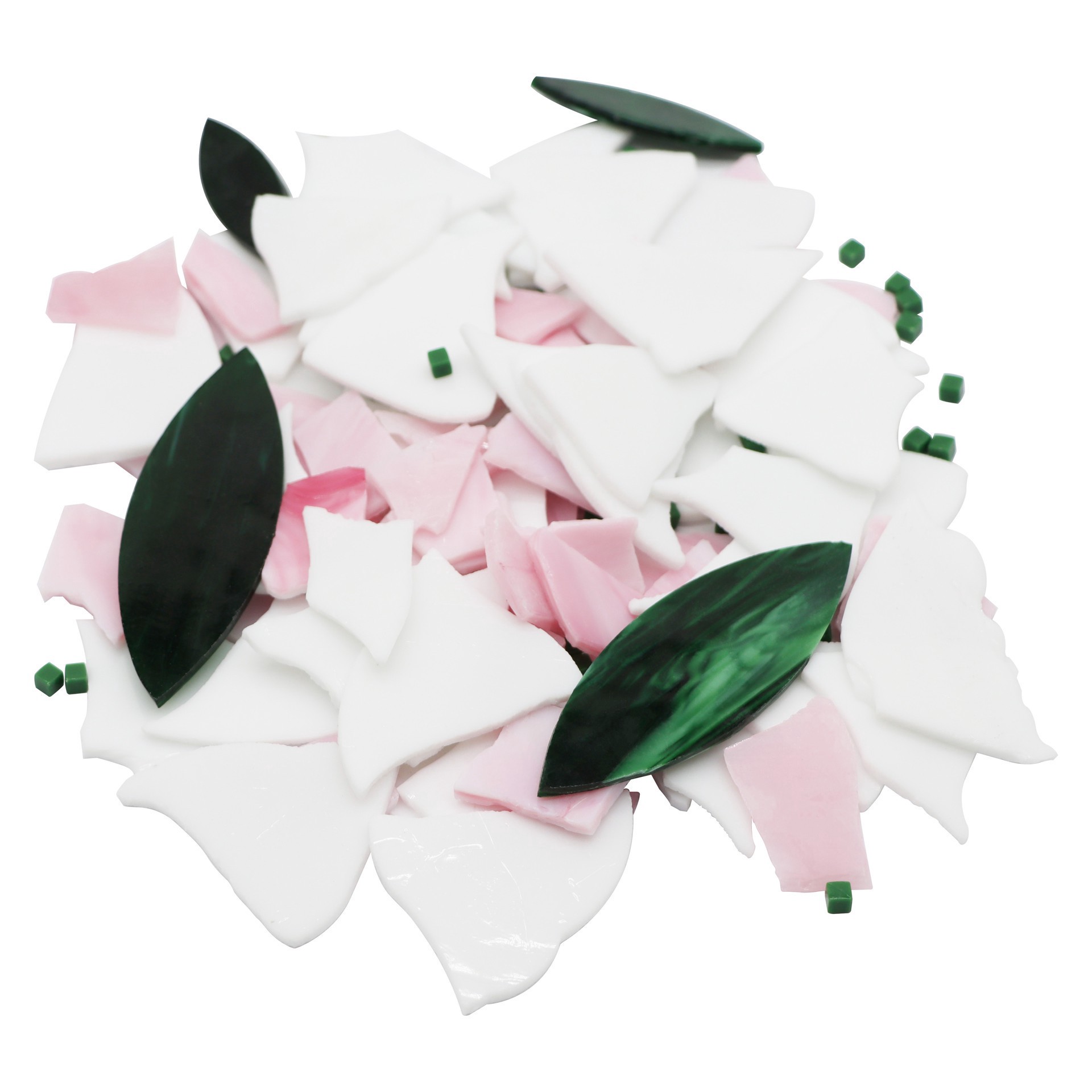 slide 2 of 4, 14" Round Pink Rose Mosaic Tray Kit By Make Market, 14 in