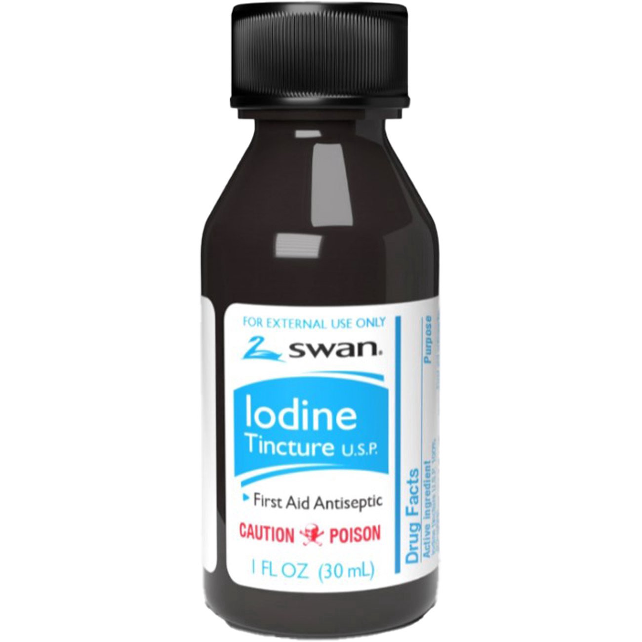 slide 1 of 1, Swan Iodine Tincture 2% Mild 1Oz, 1 oz