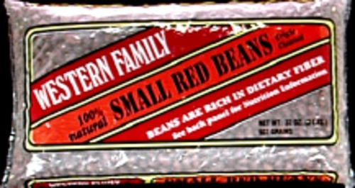 slide 1 of 1, Western Family Small Red Beans, 32 oz