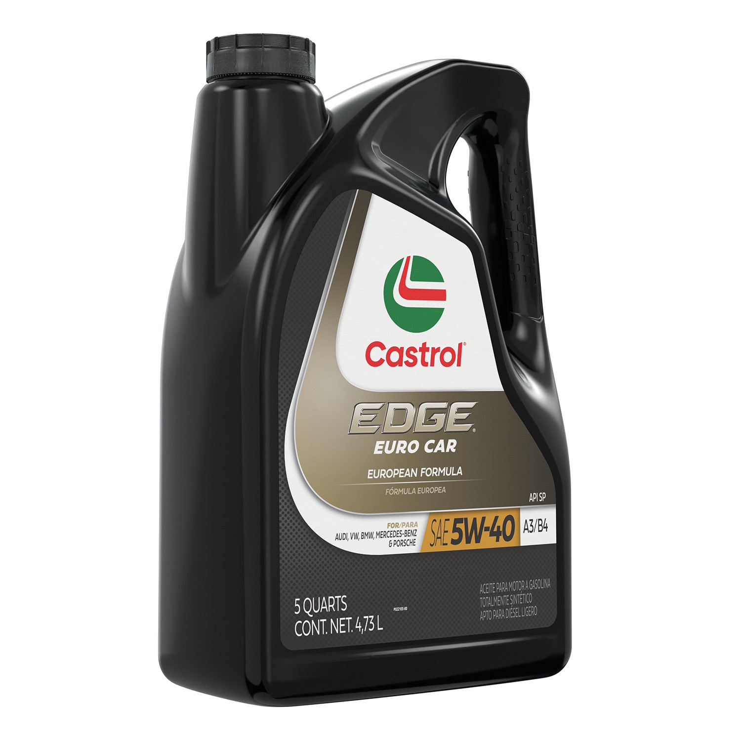 slide 3 of 10, Castrol Edge Sae 5W-40 Advanced Full Synthetic Motor Oil, 5 qt