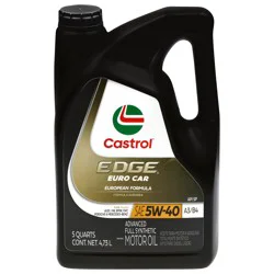 Castrol Edge Sae 5W-40 Advanced Full Synthetic Motor Oil