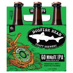 Dogfish Head Beer 60 Minute IPA (12 fl. oz. Bottle, 6pk.)