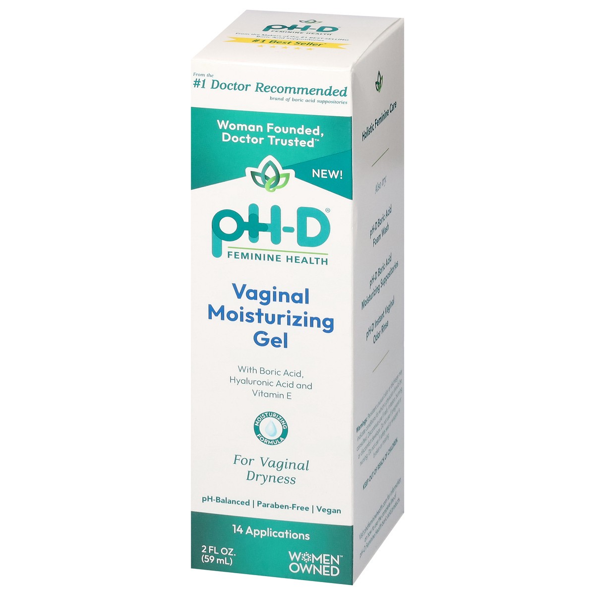 slide 2 of 12, pH-D Feminine Health Vaginal Moisturizing Gel 2 fl oz, 2 fl oz