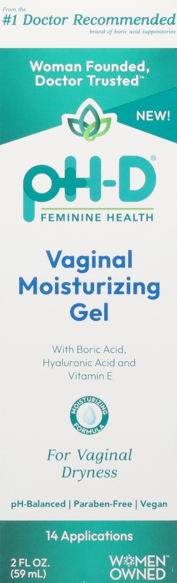 slide 10 of 12, pH-D Feminine Health Vaginal Moisturizing Gel 2 fl oz, 2 fl oz