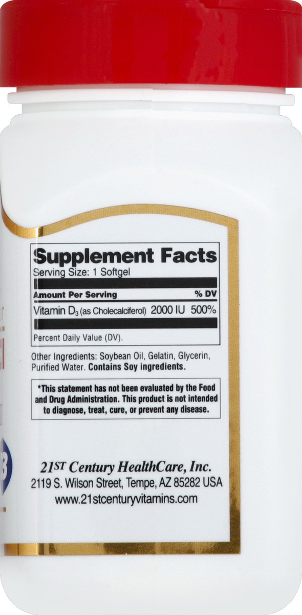 slide 5 of 6, 21st Century Vitamin D3 250 ea, 60 ct