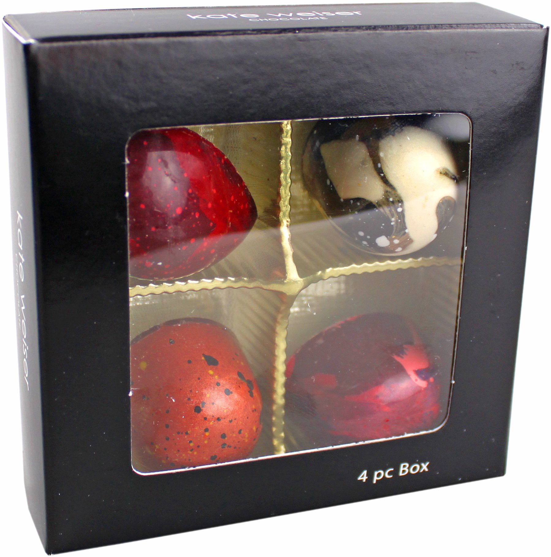 slide 1 of 1, Kate Weiser Chocolate Red Wine Collection Box, 4 ct