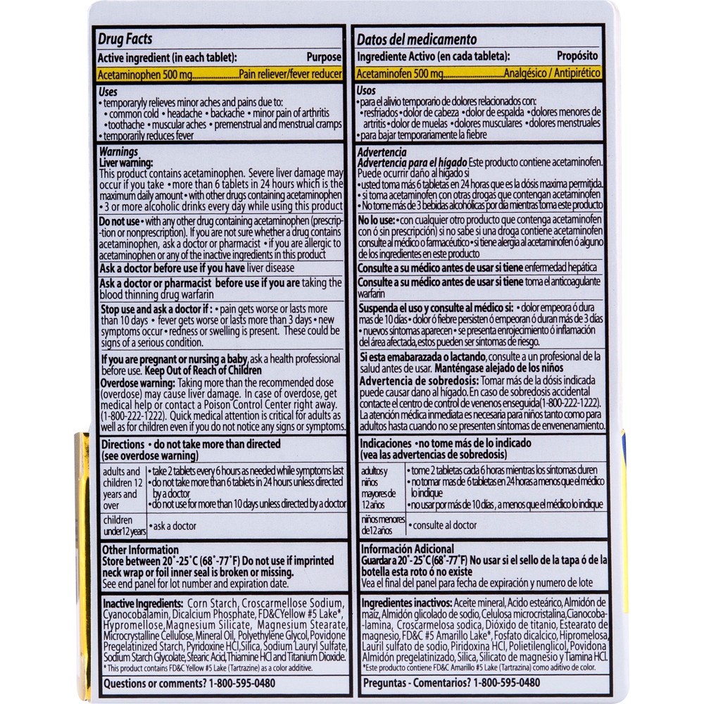 slide 2 of 2, NeuroBion Acetaminophen 30 ea, 30 ct