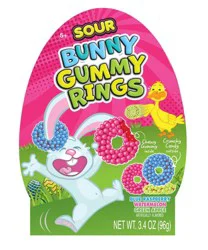 Kool-Aid Sour Candy-Coated Gummy Bites Egg Box