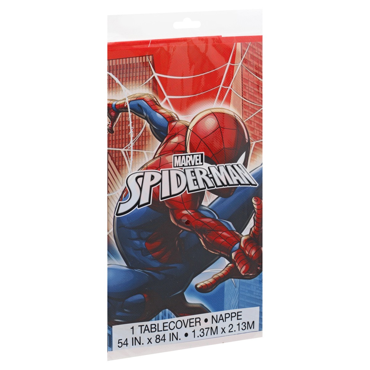 slide 4 of 9, Unique Marvel Spider-Man Plastic Table Cover 1 ea, 1 ct