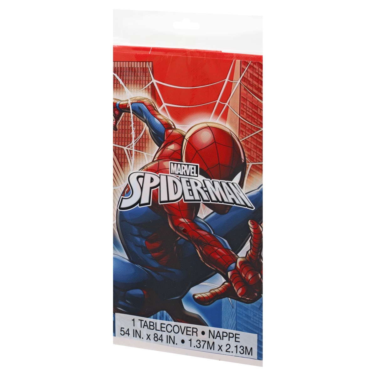 slide 9 of 9, Unique Marvel Spider-Man Plastic Table Cover 1 ea, 1 ct