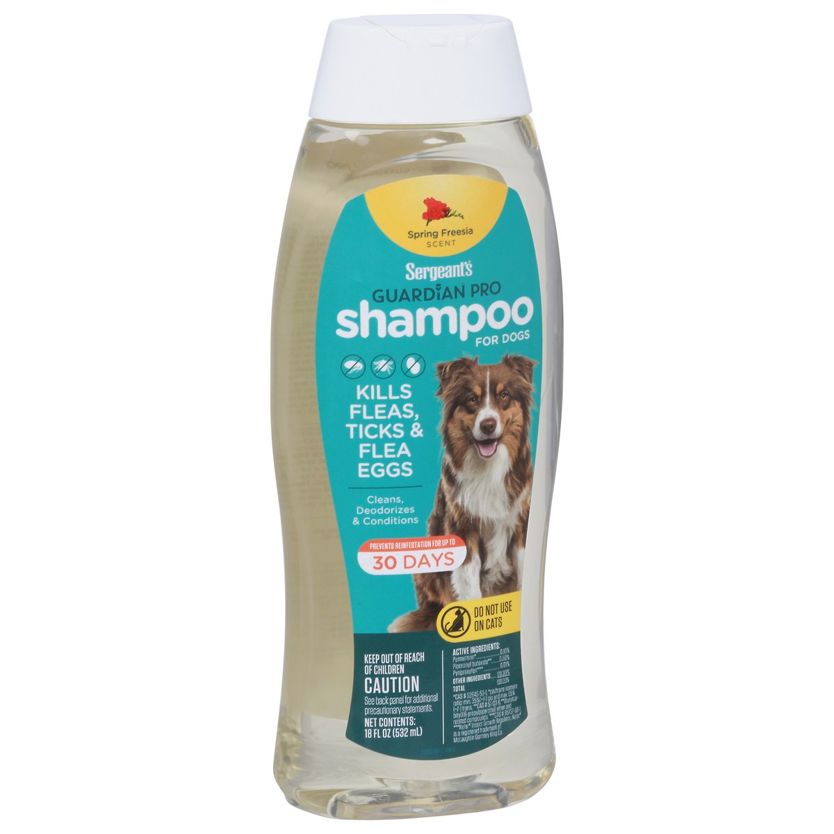 slide 5 of 12, Sergeant's Guardian Pro F&T Shp Dog Spring Frz 18OZ, 18 oz