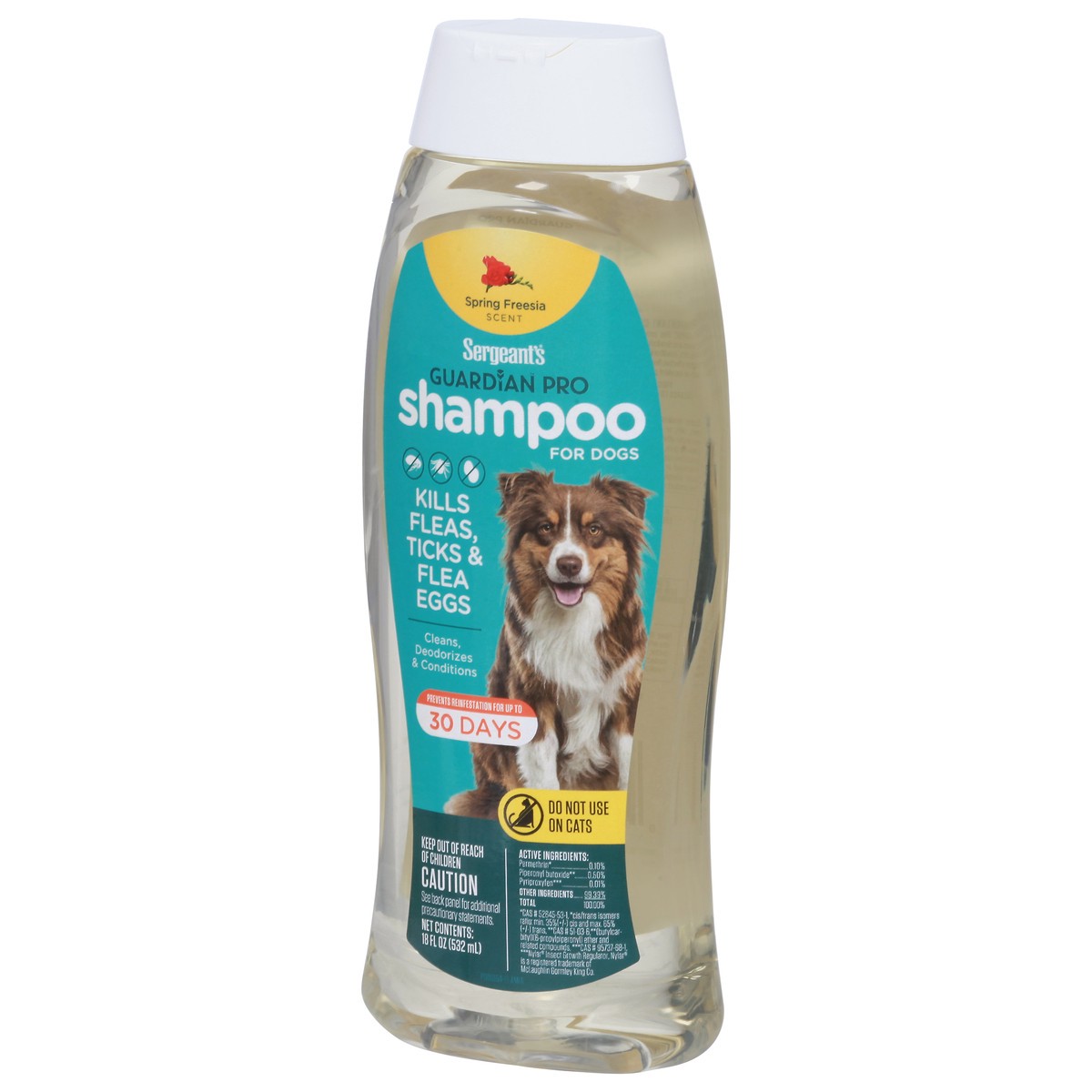slide 10 of 12, Sergeant's Guardian Pro F&T Shp Dog Spring Frz 18OZ, 18 oz