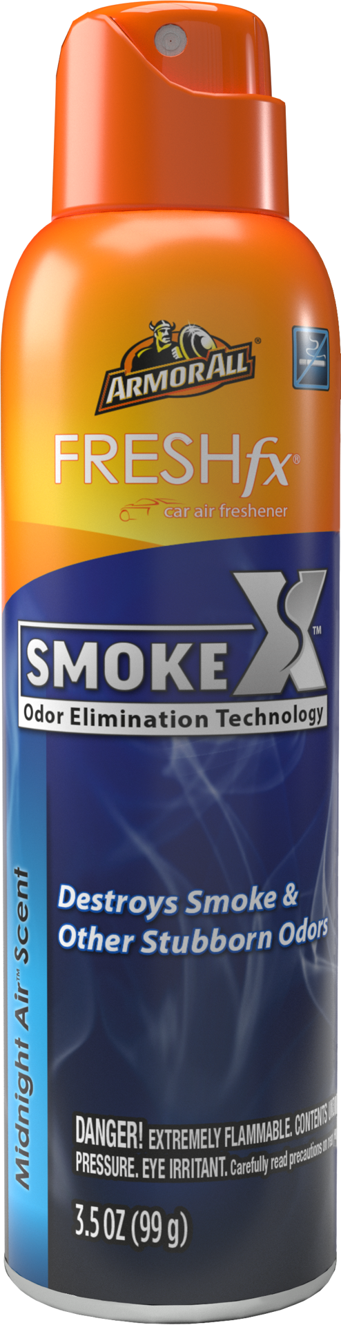 slide 1 of 6, Armor All FRESH fx Smoke X Car Air Freshener – Midnight Air Scent (3.5 oz), 3.50 fl oz