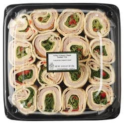 Taylor Farms Honey Turkey & Havarti Cheese Pinwheel Tray