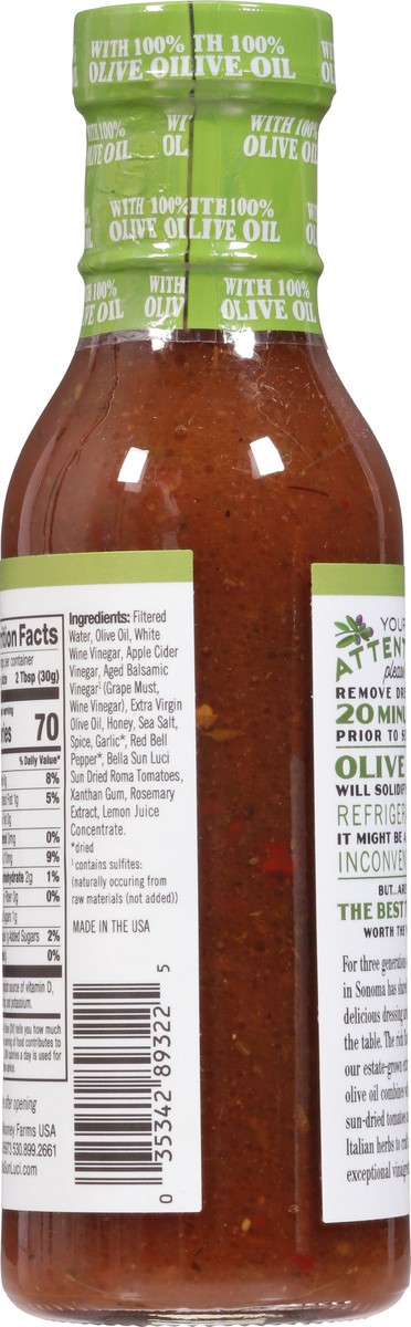 slide 12 of 13, Bella Sun Luci Sonoma Vinaigrette 12 fl oz, 12 fl oz
